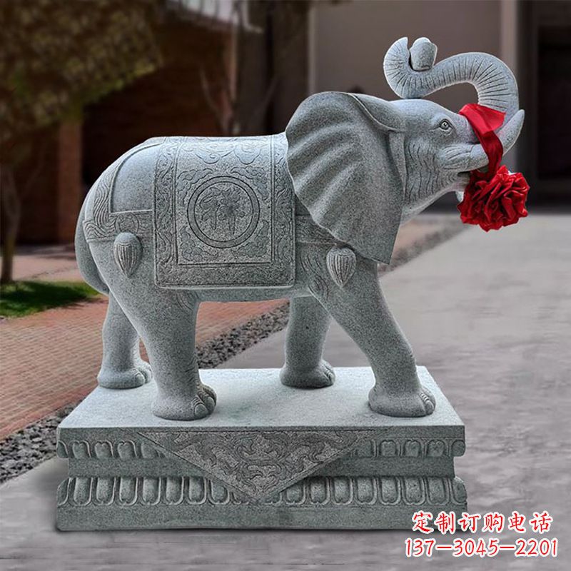 潍坊中领雕塑定制大象雕塑
