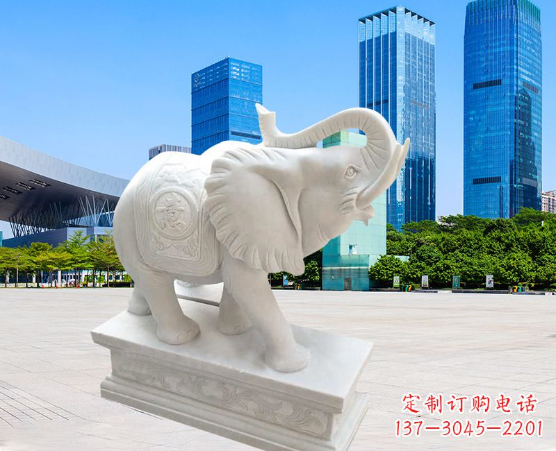 潍坊高品质大象喷泉雕塑