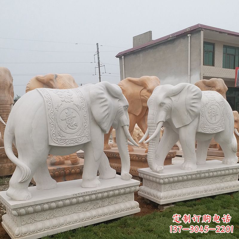 潍坊精美大象雕塑,让你镇宅更加靓丽