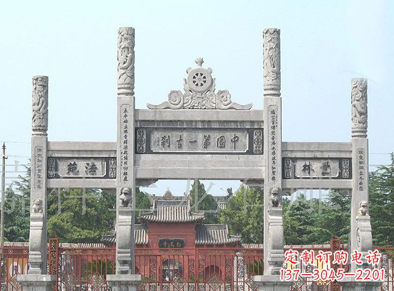 潍坊灵秀艺术——领雕塑牌坊雕塑