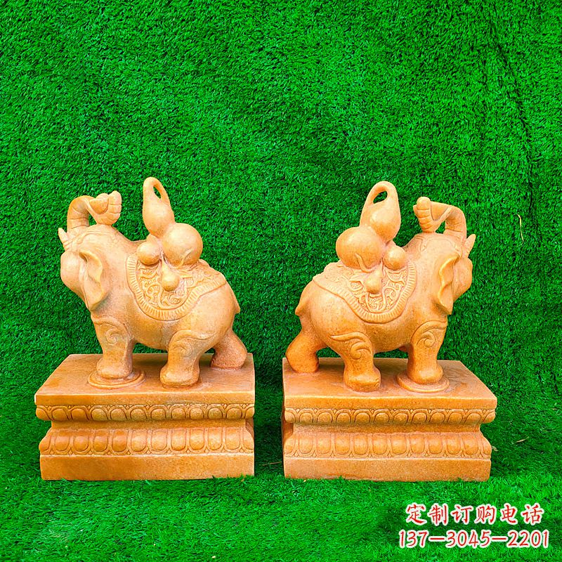 潍坊精美大象雕塑,点缀美好家园