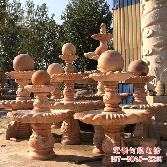 潍坊风水球雕塑,给你无限的祝福