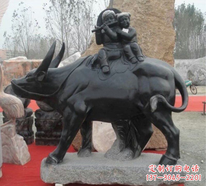 潍坊传承经典,表达淳朴——牧童雕塑
