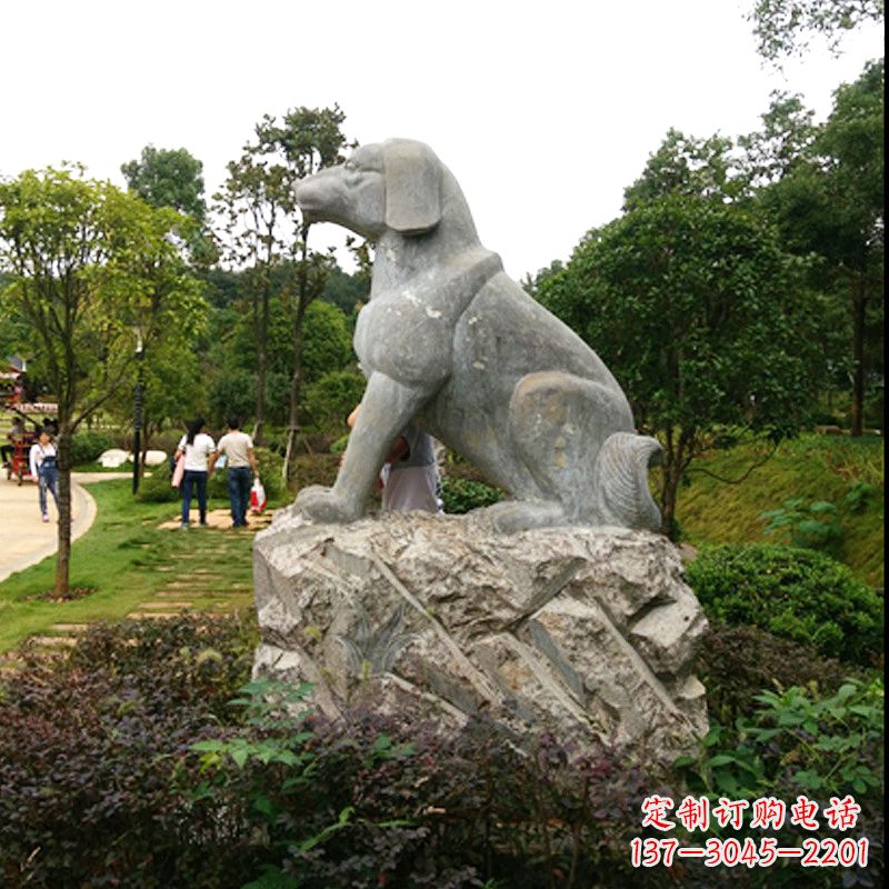 潍坊中领雕塑狗公园动物雕塑摆件