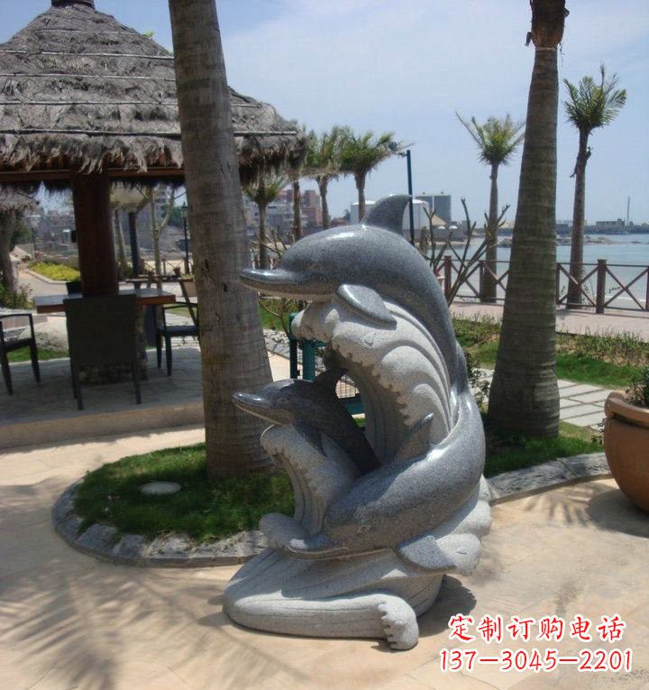 潍坊海豚雕塑,让海洋之声带给你温暖