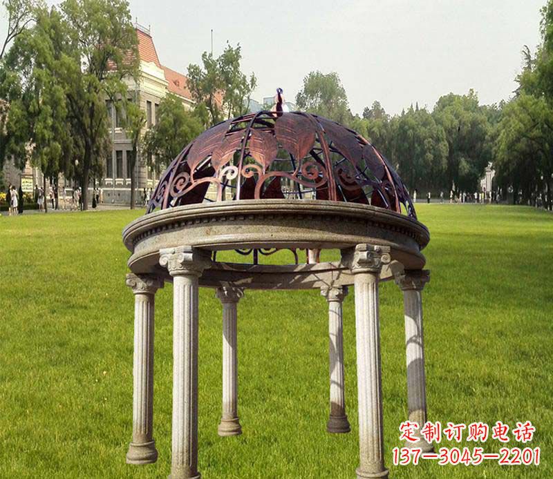 潍坊优质石雕凉亭,添彩美景