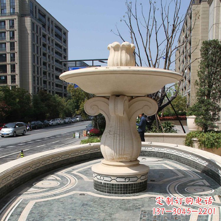 潍坊流动的华丽,石雕欧式喷泉雕塑