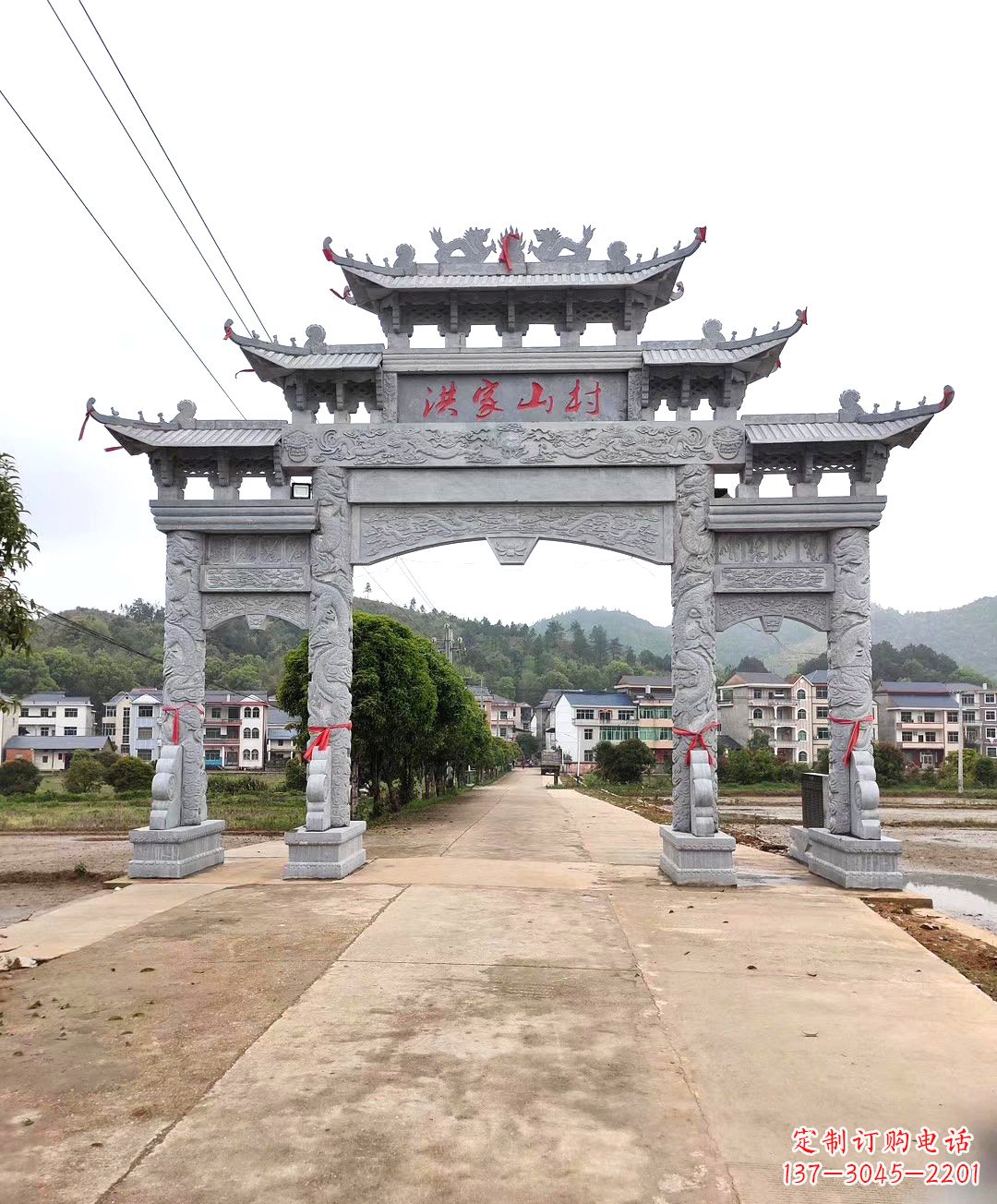 潍坊中领雕塑:专业的牌坊雕塑厂家