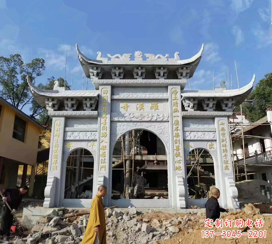 潍坊西安中领雕塑:高端定制牌坊雕塑