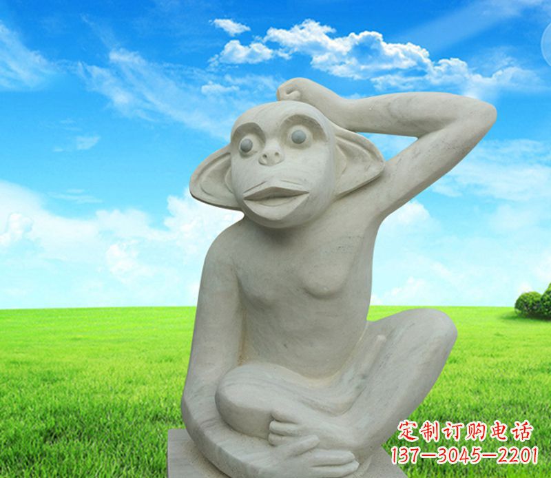潍坊石雕小猴子
