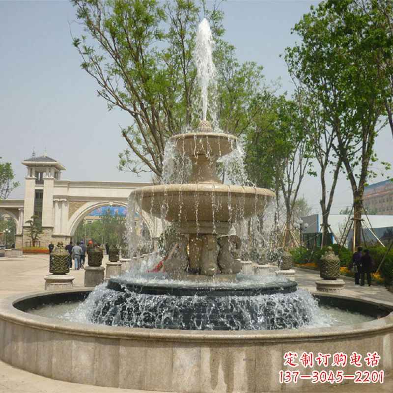 潍坊石雕音乐喷泉