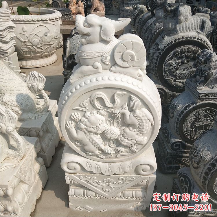 潍坊石门墩石雕