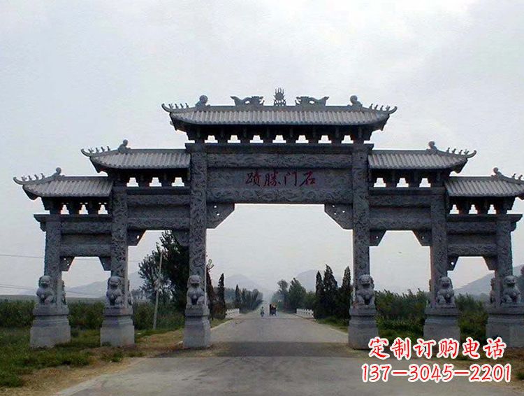 潍坊石牌坊 斗楼