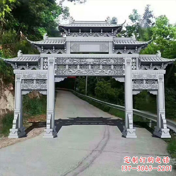 潍坊石牌楼青石牌坊