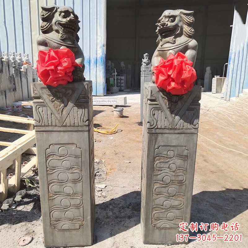 潍坊石狮子栓马桩