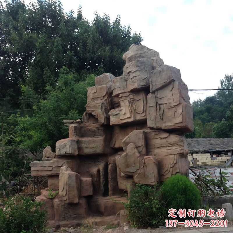 潍坊石头(塑石)假山