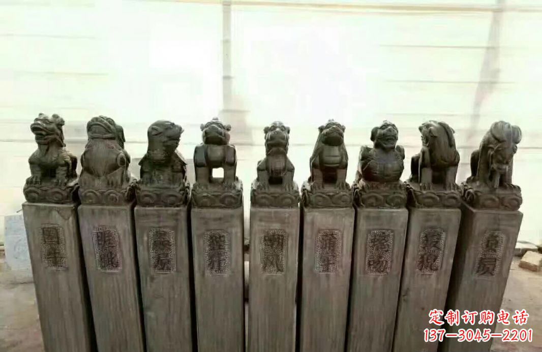 潍坊栓马桩石雕