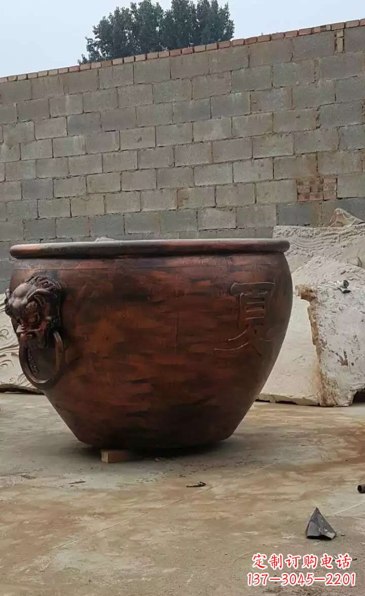 潍坊水缸铜雕