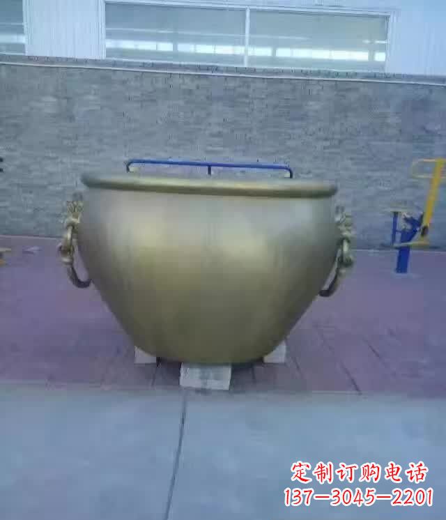 潍坊水缸铜雕塑