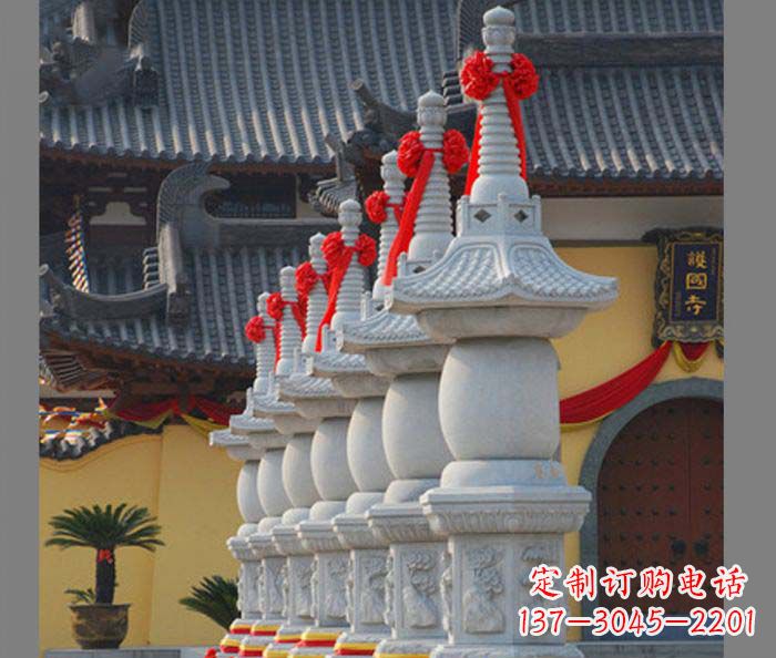 潍坊寺庙景观舍利塔石雕