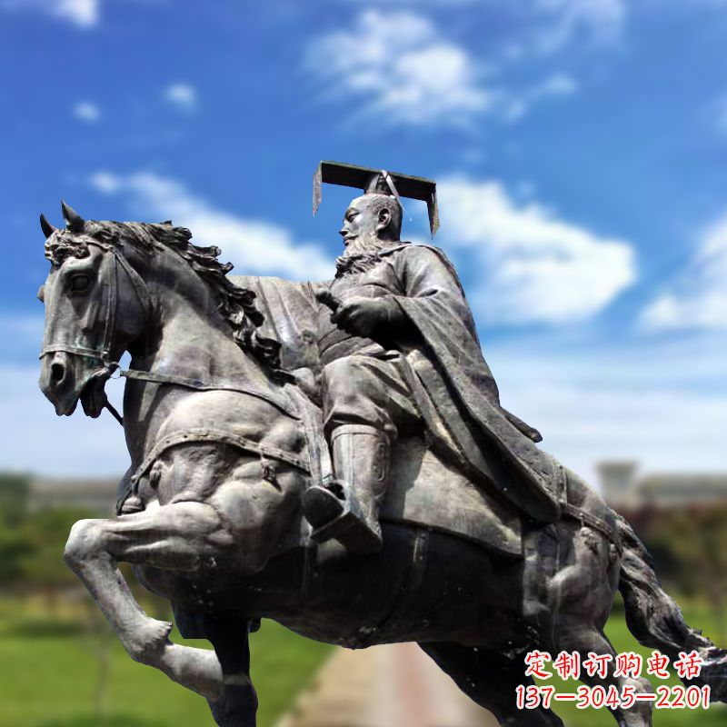 潍坊隋文帝骑马雕塑
