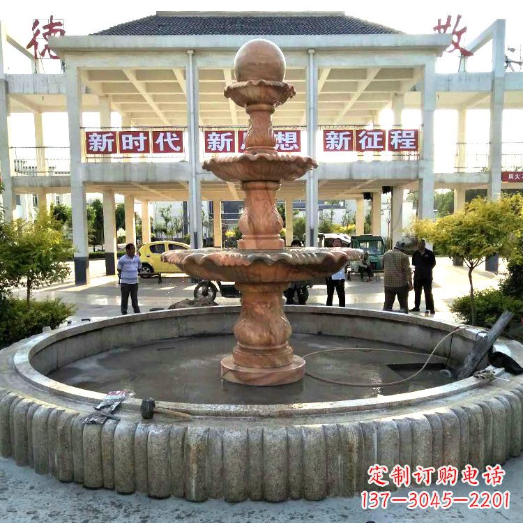 潍坊天使喷泉石雕