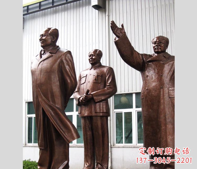 潍坊铜雕东方伟人雕塑