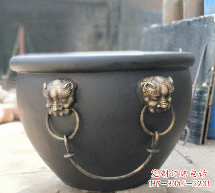 潍坊铜雕故宫水缸