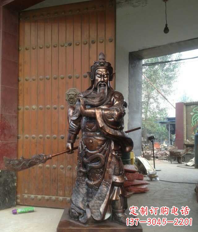 潍坊铜雕关公像