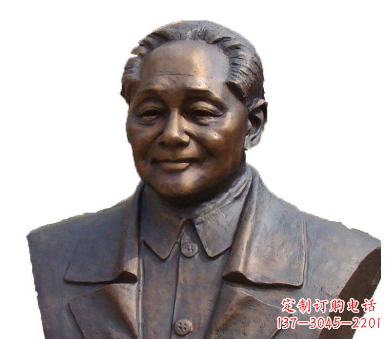 潍坊铜雕广场纪念伟人邓小平雕塑