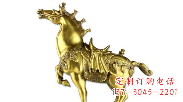 潍坊铜雕马公园动物雕塑