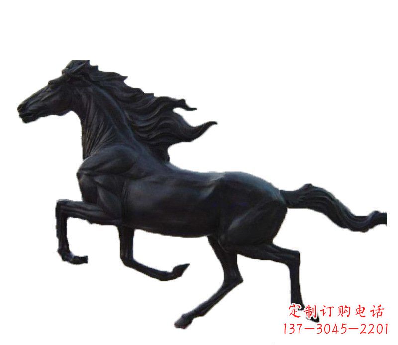 潍坊铜雕马公园动物雕塑摆件