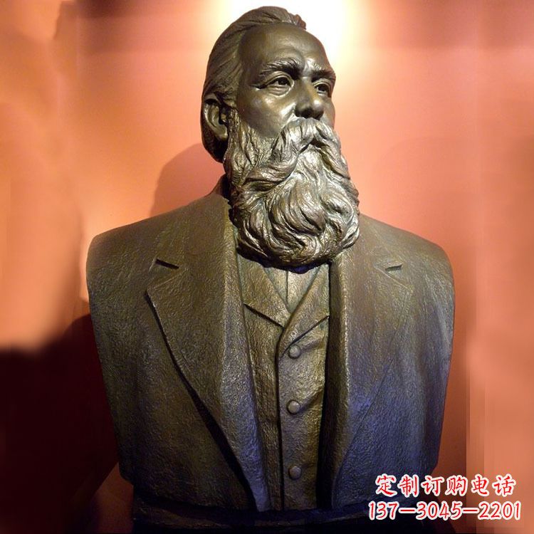 潍坊铜雕马克思雕塑