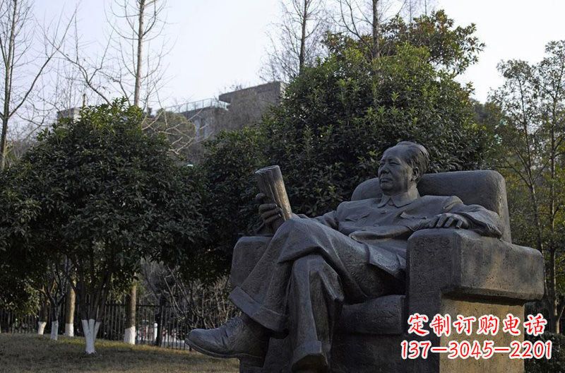 潍坊铜雕毛泽东伟人雕塑