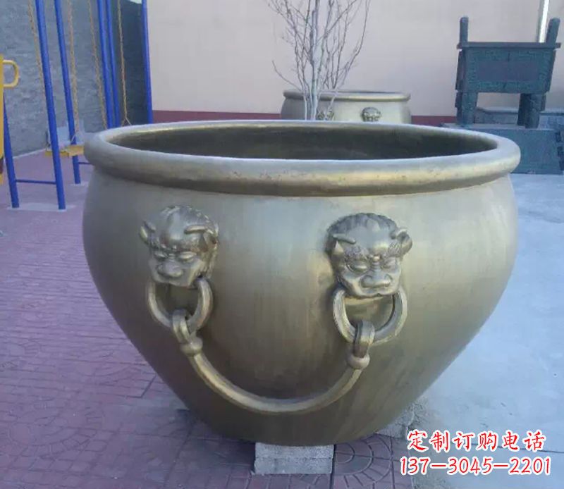 潍坊铜雕水缸