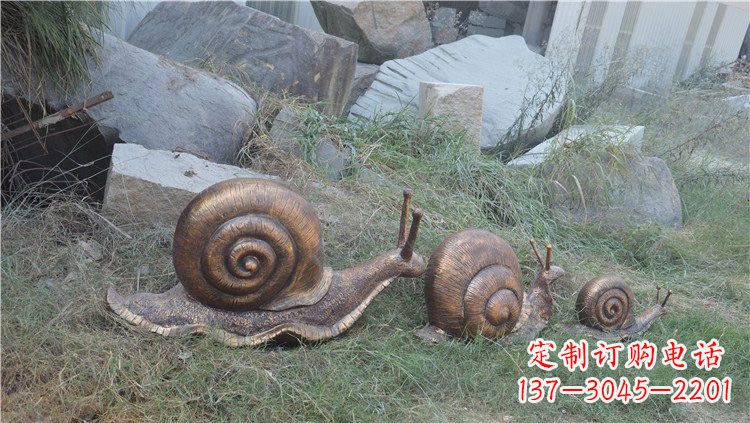 潍坊铜雕蜗牛