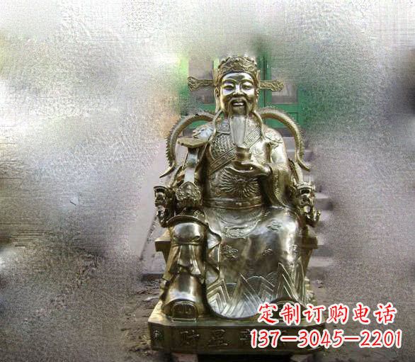 潍坊铜雕文财神