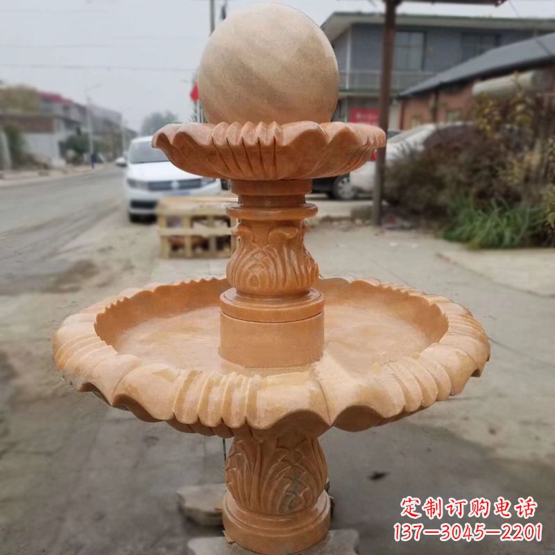 潍坊晚霞红风水球