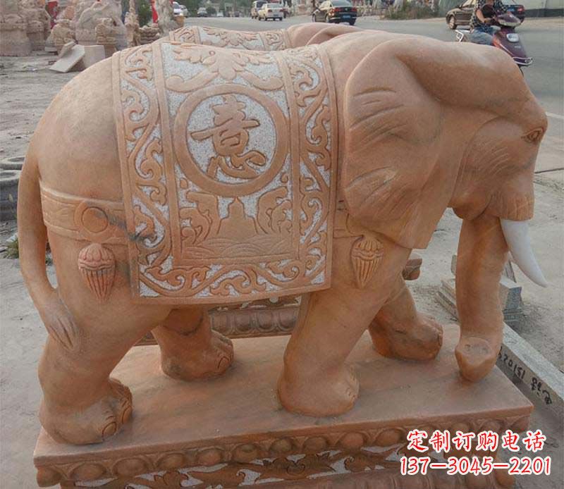 潍坊晚霞红如意动物大象
