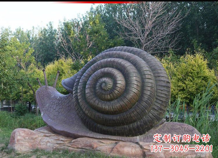 潍坊蜗牛铜雕222