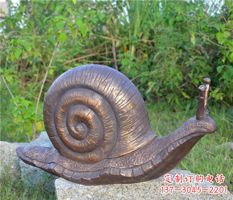潍坊蜗牛铜雕塑