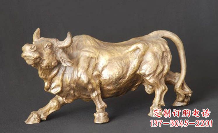 潍坊西班牙斗牛-鎏金牛