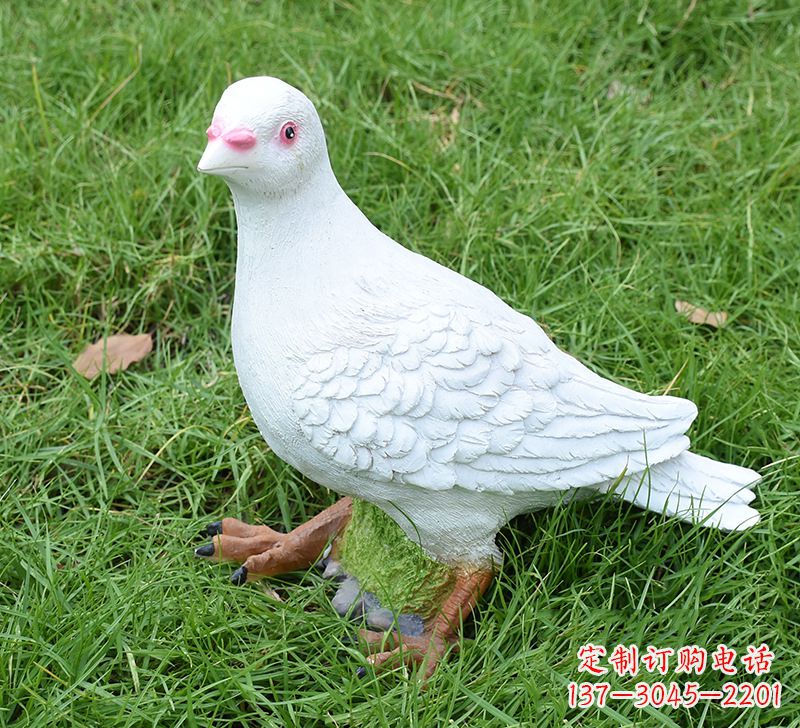 潍坊西方的鸽子雕塑