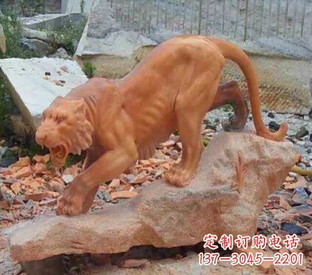 潍坊下山老虎石雕222