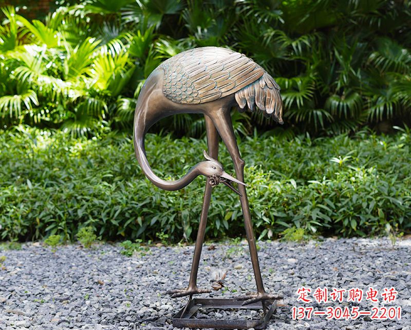 潍坊仙鹤雕塑喷泉