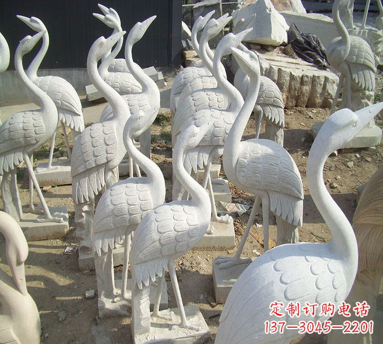 潍坊仙鹤石雕石雕
