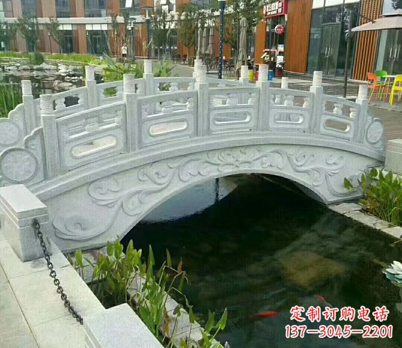 潍坊小区景观石桥栏杆