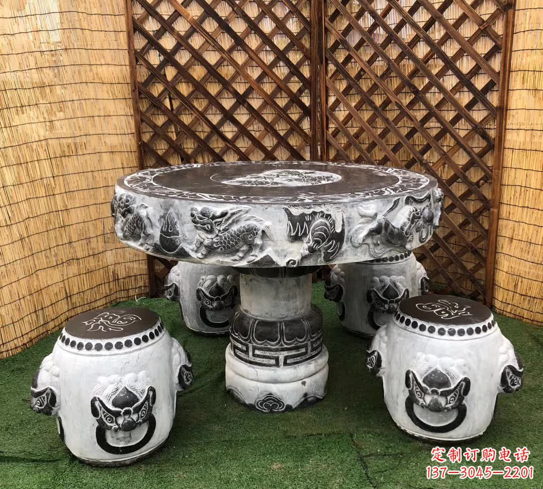 潍坊小区休闲创意石桌凳