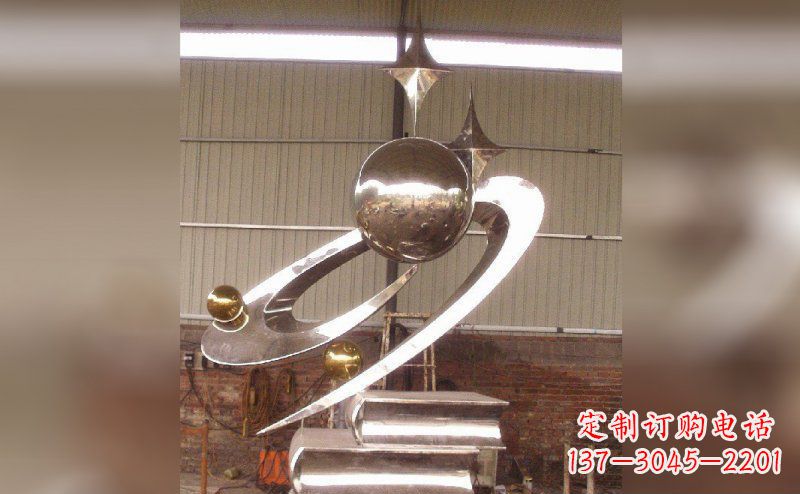 潍坊校园不锈钢书籍雕塑