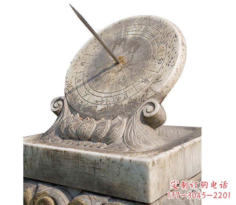 潍坊校园大理石日晷景观石雕